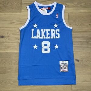 NBA Mitchell Ness Kobe Bryant #8 LA Lakers 2004-05 Alternate Blue Jersey Men S